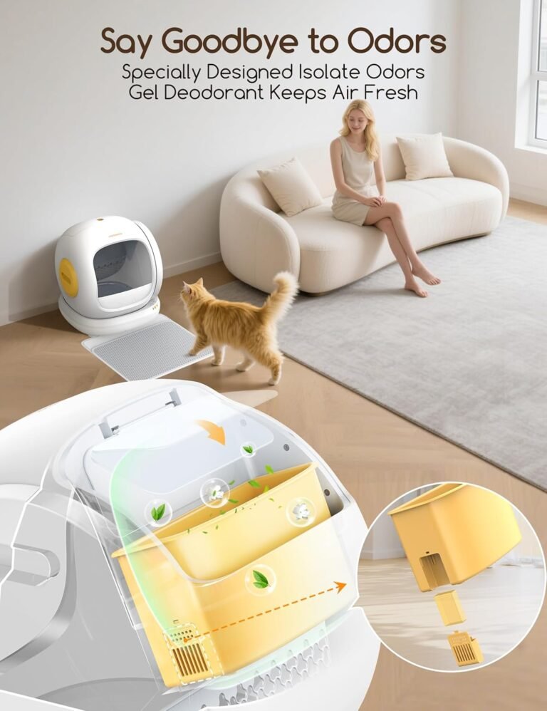 automatic self cleaning litter box