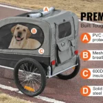 VEVOR Dog Bike Trailer